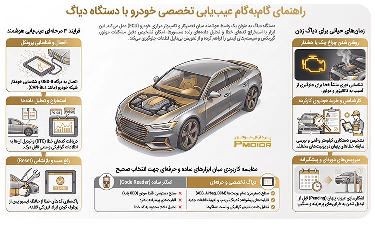 عیب یابی دیاگ خودرو